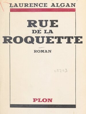 cover image of Rue de la Roquette